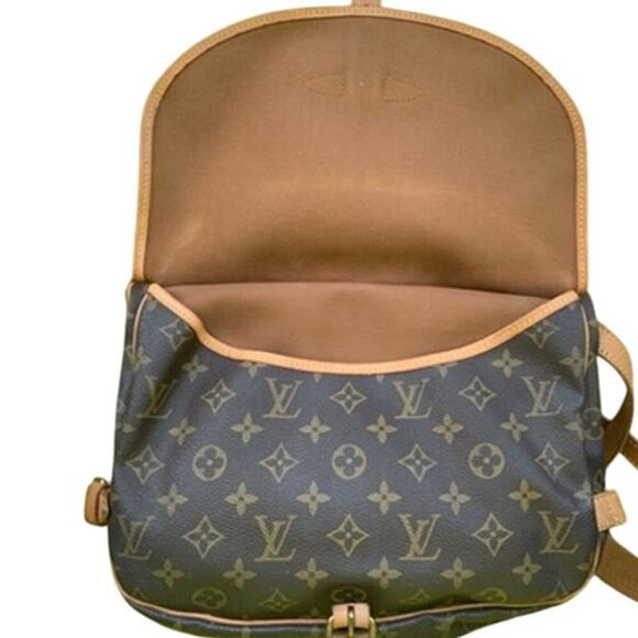 Authentic Louis Vuitton Samur 35 Double Saddle Bag Messenger Unisex Excellent - Picture 4 of 14